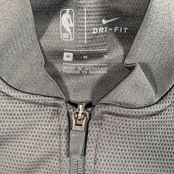 Utah Jazz Mens Medium Full Zip Warm up Track Jacket Nike DriFit NBA Basketball - Picture 4 of 9